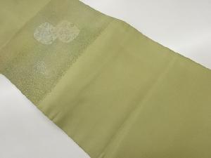 仕覆に茶筅模様織出し名古屋帯